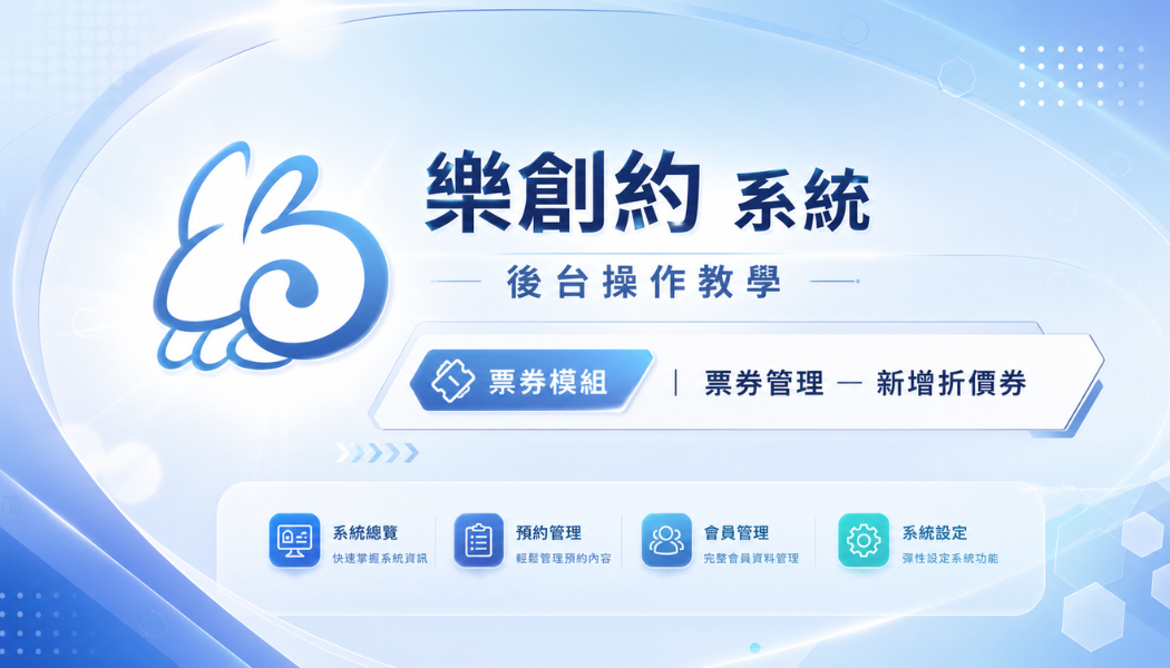票券模組|票券管理-新增折價券